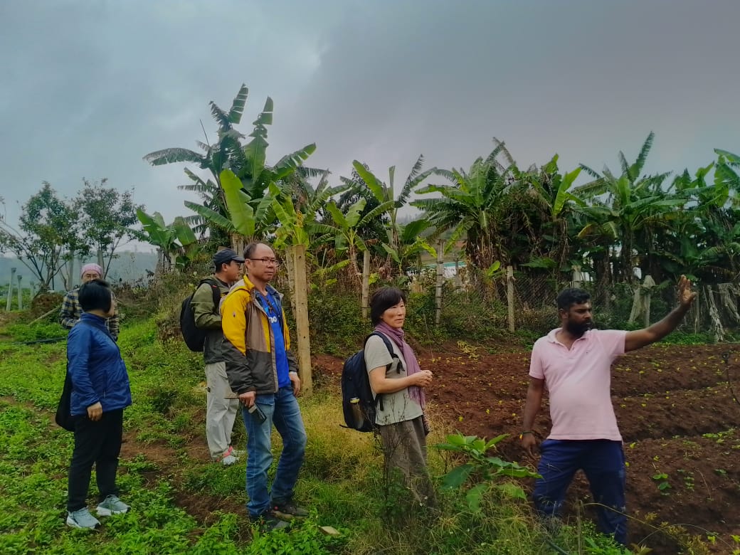 South Korean Farmers visit